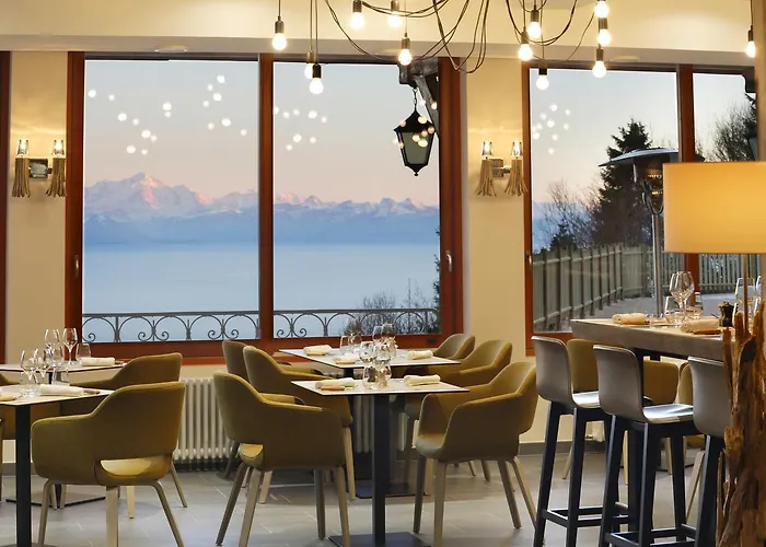 La Mainaz Restaurant Geneve - - Mijoux 酒店