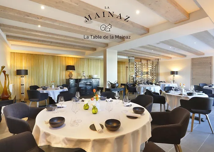 La Mainaz Restaurant Geneve - - Mijoux 酒店 杰克斯